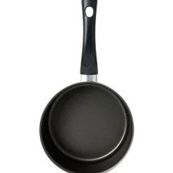 Gifi Casserole aluminium antiadhésive noir et rouge Ø 20 cm New