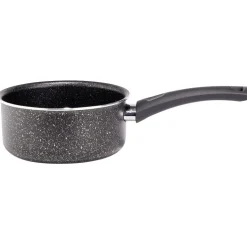 Gifi Casserole effet pierre antiadhérente noir Ø16xH7,5cm Hot