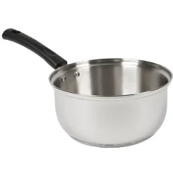 Gifi Casserole inox avec poignée bakélite noir ø 20 cm Hot
