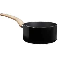 Gifi Casserole noire manche effet bois Ø 20 Best