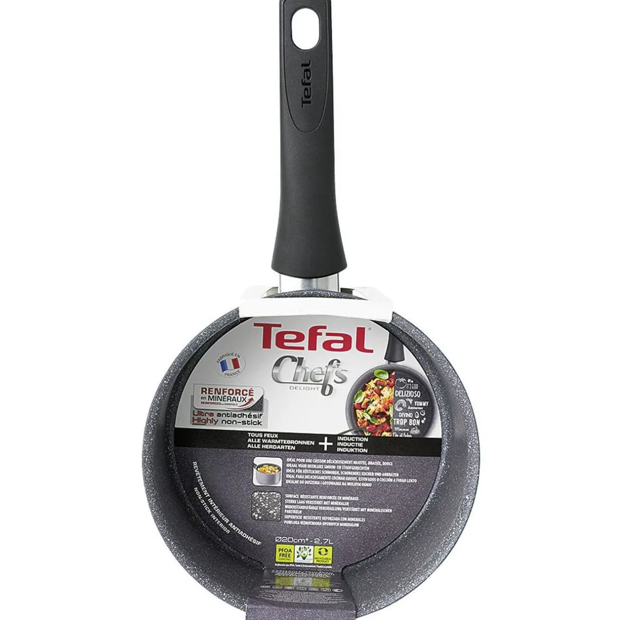 Gifi Casserole Tefal aluminium effet pierre Ø 20 cm Clearance