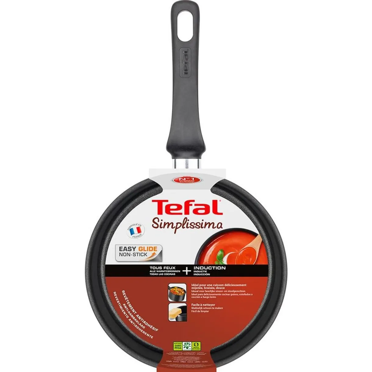 Gifi Casserole Tefal Simplissima noire ø 21 cm Sale
