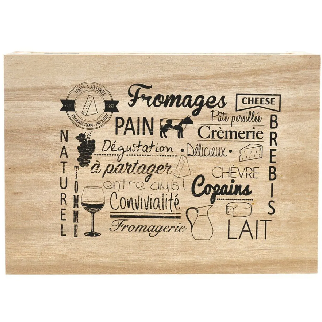 Gifi Cave à fromage blanche Outlet