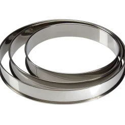 Gifi Cercle à pâtisserie en inox x3 New