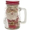 Gifi Chope en verre père Noël avec cookies et sucre d'orge Discount
