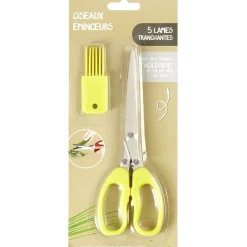 Gifi Ciseau éminceur à herbes + pinceau Discount