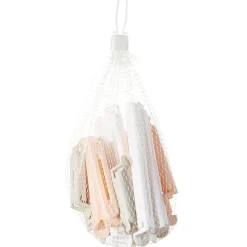 Gifi Clips pince sachet 3 formats rose gris blanc x20 New