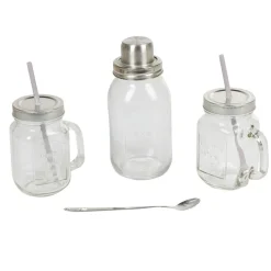 Gifi Coffret à cocktail avec shaker inox