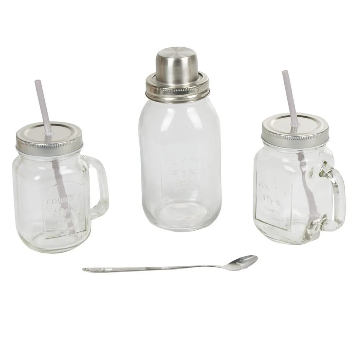Gifi Coffret à cocktail avec shaker inox