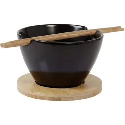 Gifi Coffret bol à Ramen avec support et baguettes