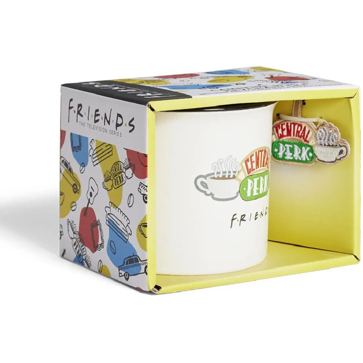Gifi Coffret cadeau Friends mug et porte-clé Hot