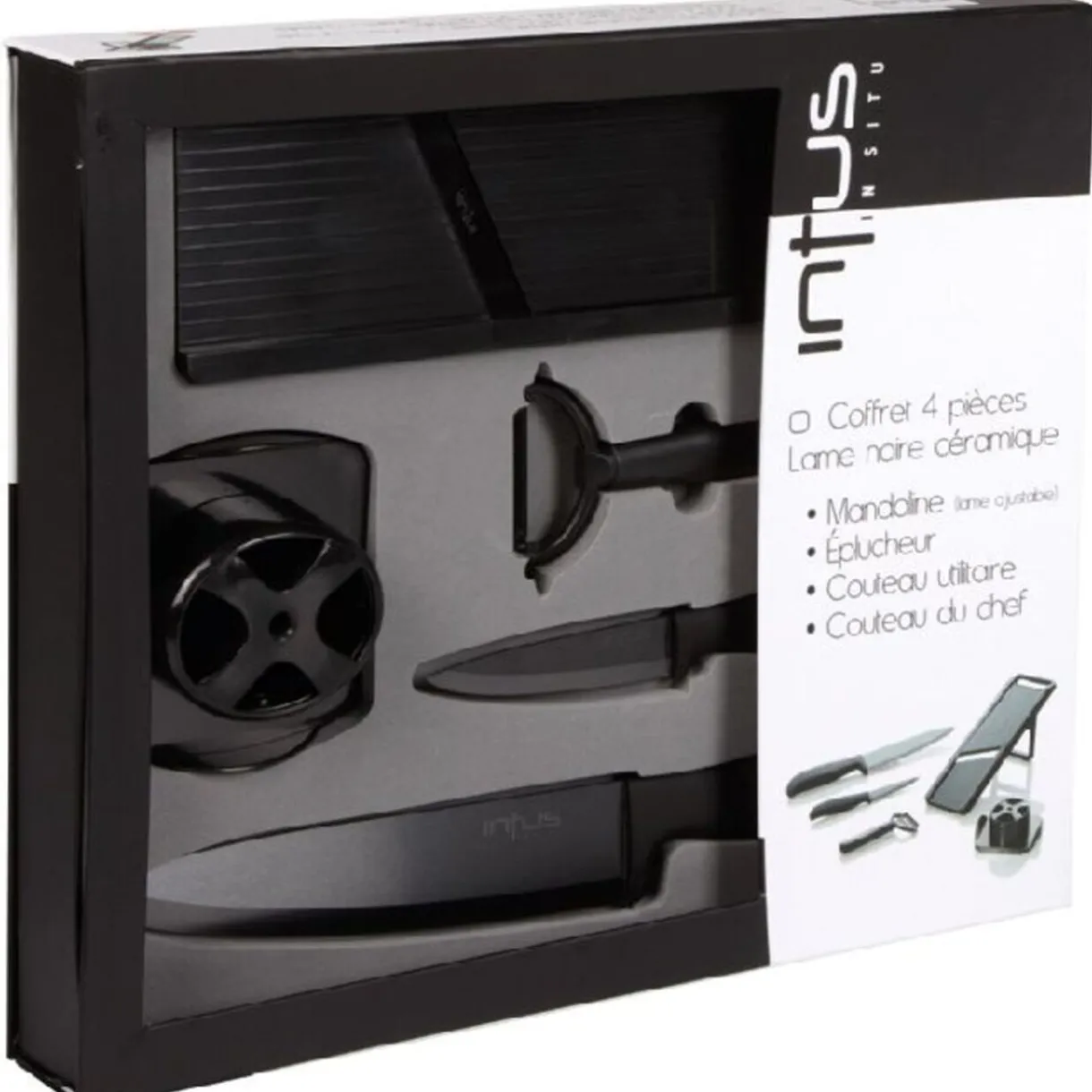 Gifi COFFRET COUTEAU CERAMIQUE Hot