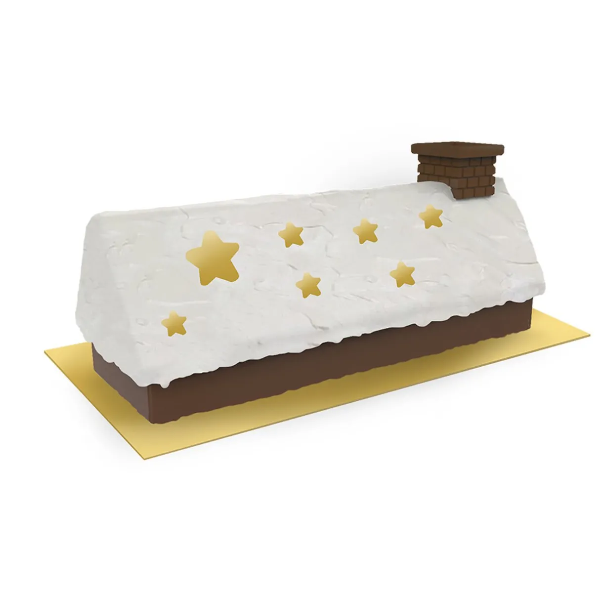 Gifi Coffret création de bûche de Noël chaumière Clearance