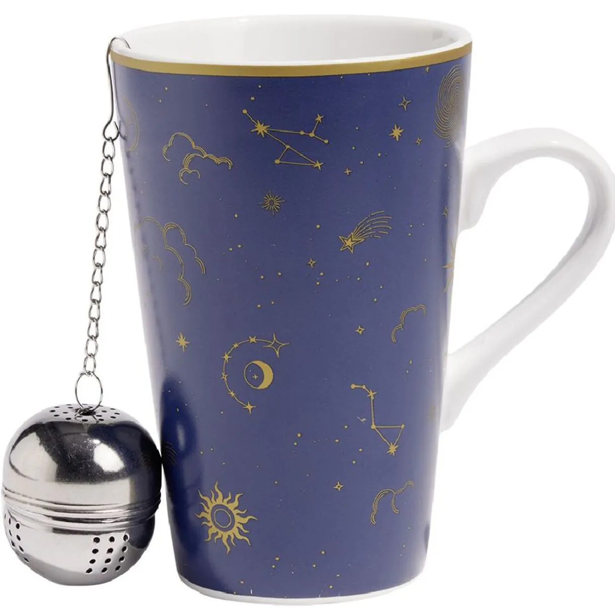 Gifi Coffret mug XL en porcelaine avec cuillère