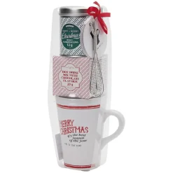 Gifi Coffret mug XXL avec boisson et biscuits Noël Traditionnel