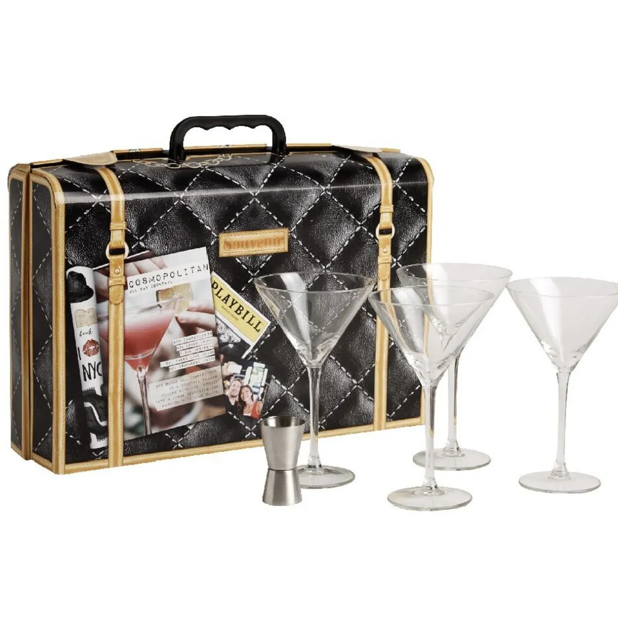 Gifi Coffret verre martini X4
