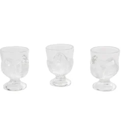 Gifi Coquetier Luminarc design poule transparent x3