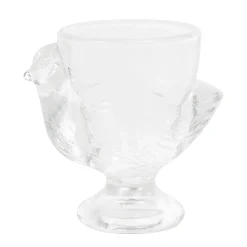 Gifi Coquetier Luminarc design poule transparent x3