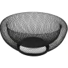Gifi Corbeille ronde en métal grillagé noir New