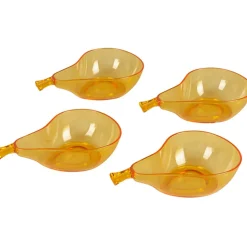 Gifi Coupelle design poire orange x4