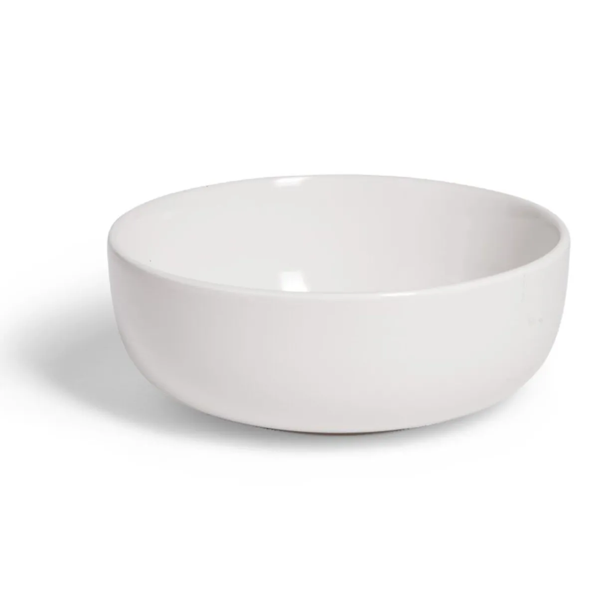 Gifi Coupelle en grès Oslo blanc Ø15xH6cm Discount