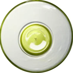 Gifi Coupelle en verre avec fond coloré
