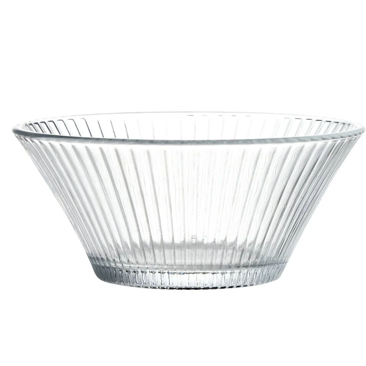 Gifi Coupelle en verre strié vert H5,4cm Sale