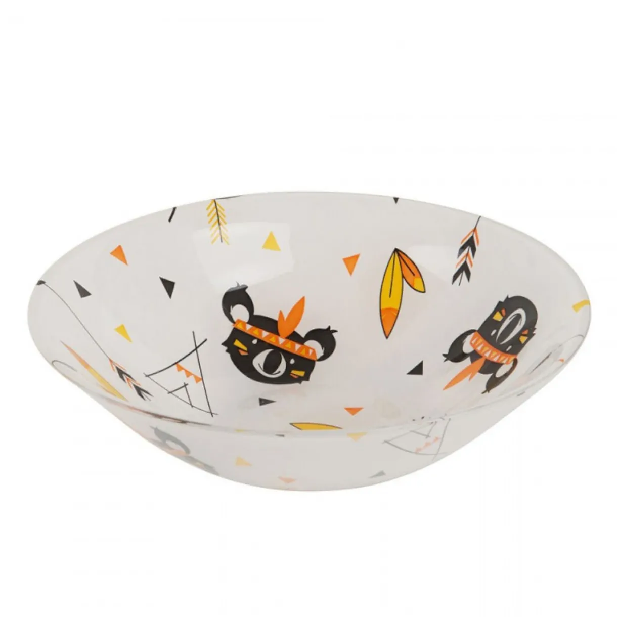 Gifi Coupelle Kotipi motif koala triangle noir et orange