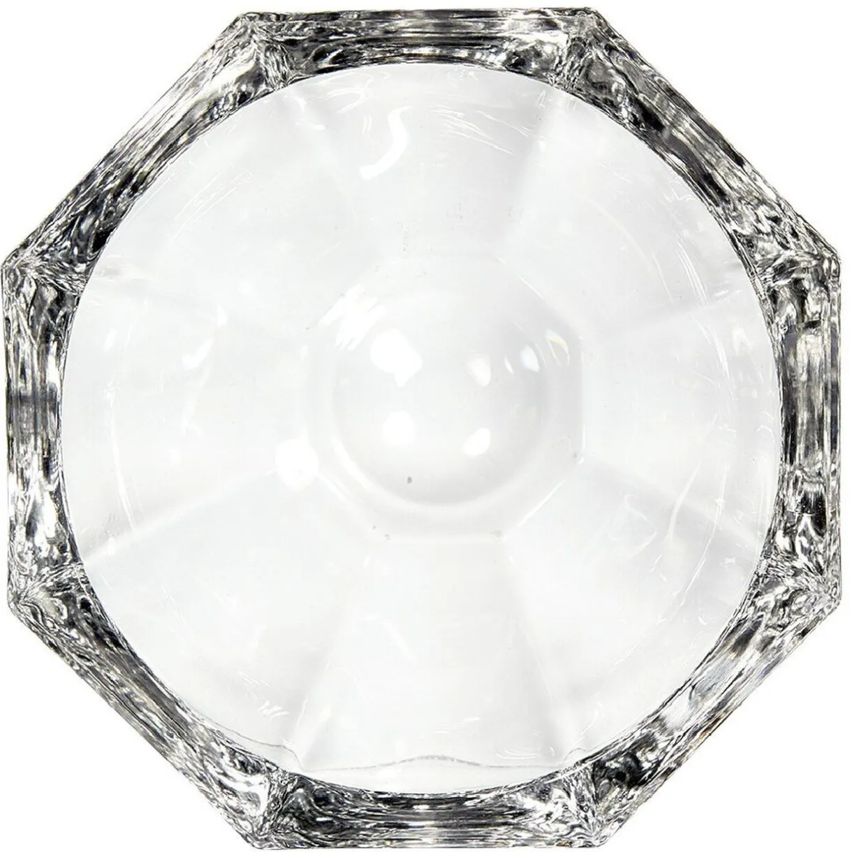 Gifi Coupelle octogonale en verre transparent