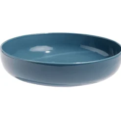 Gifi Coupelle Oslo porcelaine bleu brillant uni
