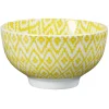 Gifi Coupelle porcelaine décor géométrique