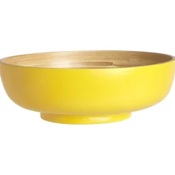 Gifi Coupelle ronde en bambou coloré Ø15 cm Online