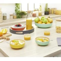 Gifi Coupelle ronde en bambou coloré Ø20 cm