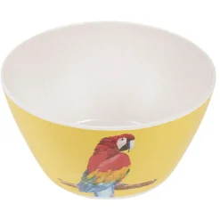 Gifi Coupelle résine mélaminée design exotique