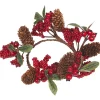 Gifi Couronne Noël pommes de pin et fruits rouges Outlet