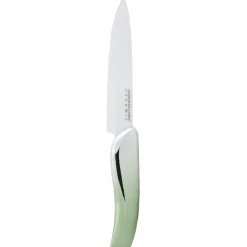 Gifi Couteau céramique manche coloré x 3 et éplucheur New