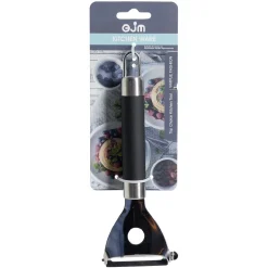 Gifi Couteau éplucheur étrier en inox avec manche plastique L.18cm Best