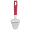 Gifi Couteau racloir à fromage inox manche rouge New