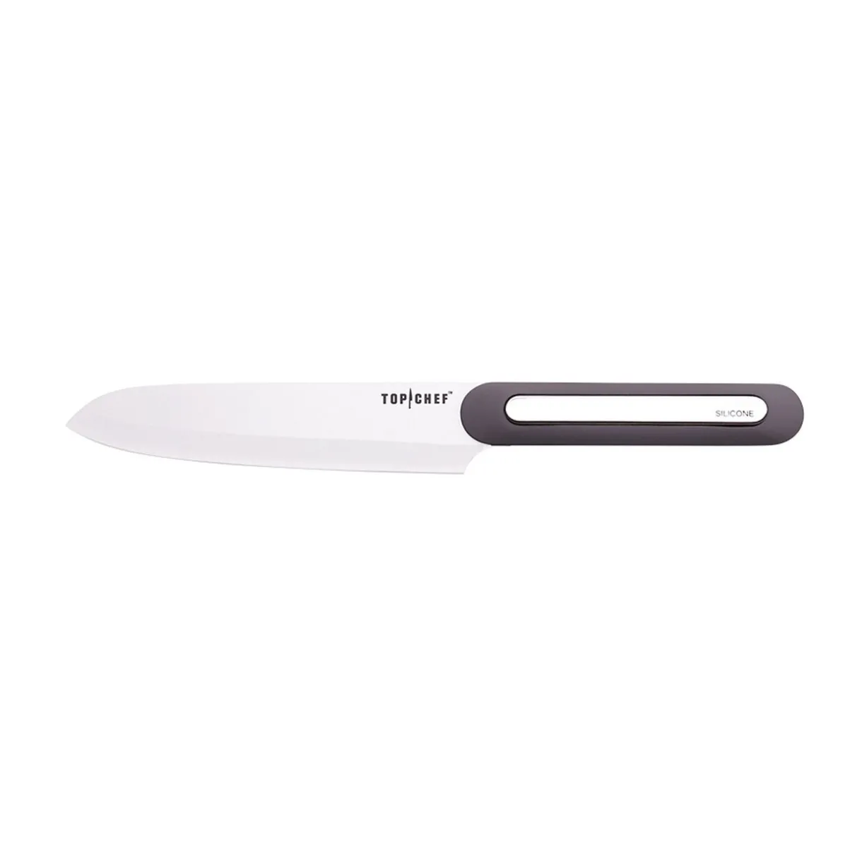 Gifi Couteau santuko en céramique manche silicone New