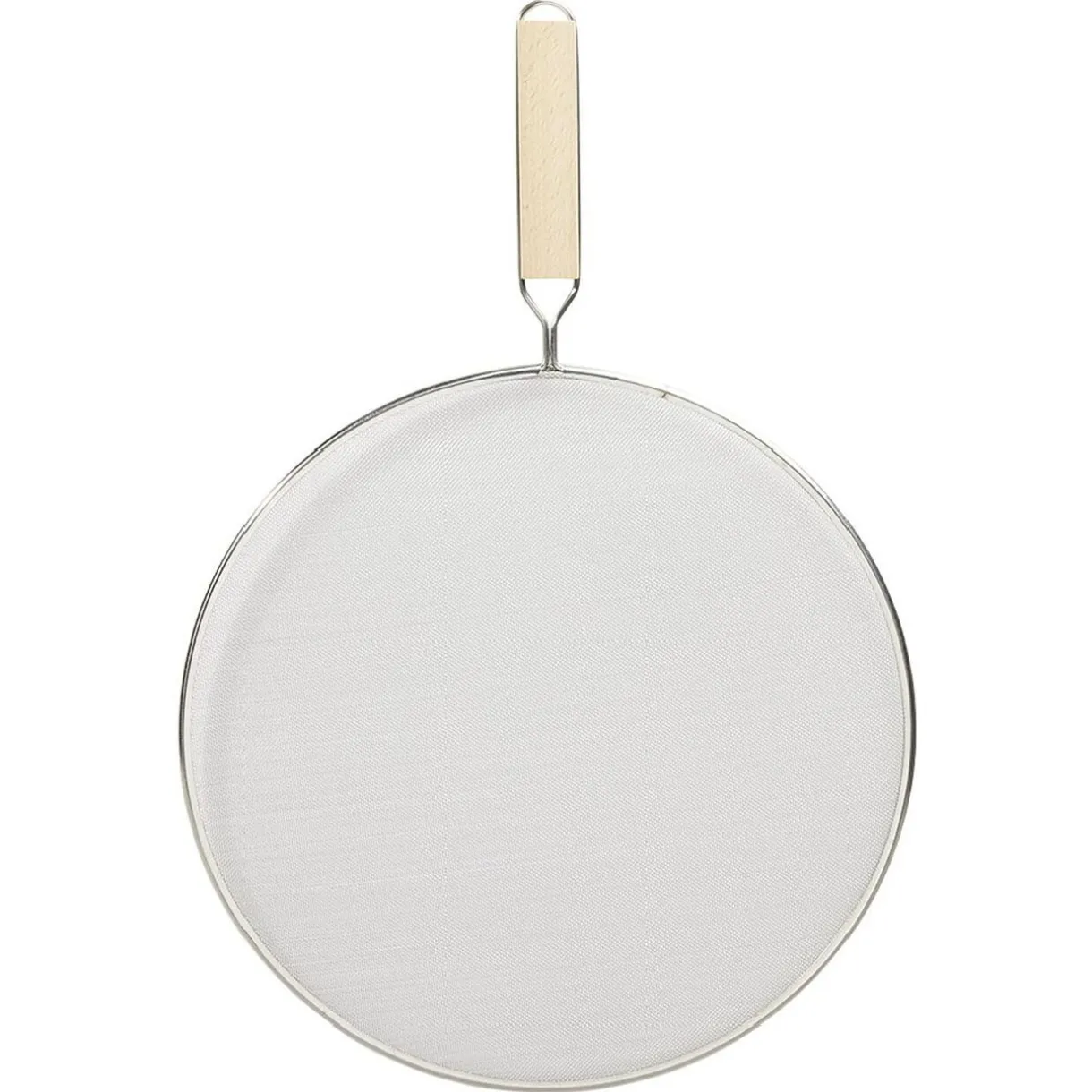 Gifi Couvercle anti éclaboussures écran inox et bambou Ø29cm