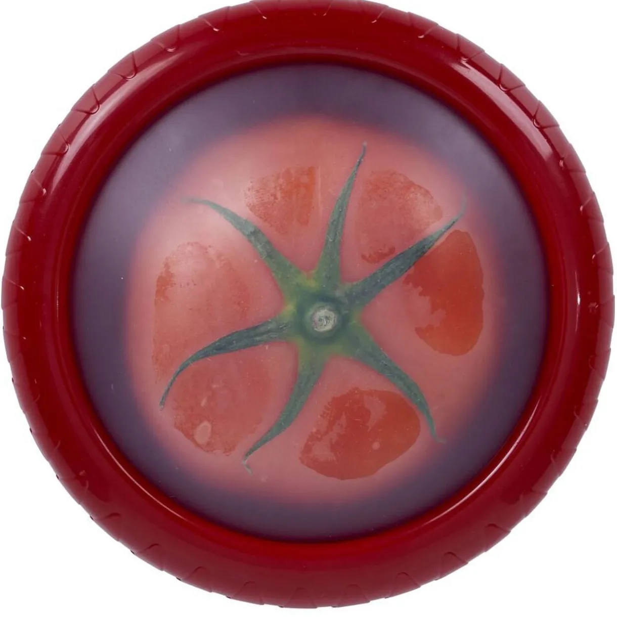 Gifi Couvercle conserve tomate en silicone et abs - Ø13xH2,5cm Hot