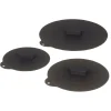 Gifi Couvercle rond en silicone gris x3 Discount