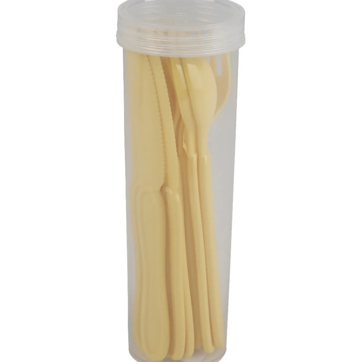Gifi Couvert en plastique couleur unie x 12