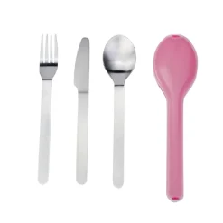 Gifi Couvert individuel inox gris x3