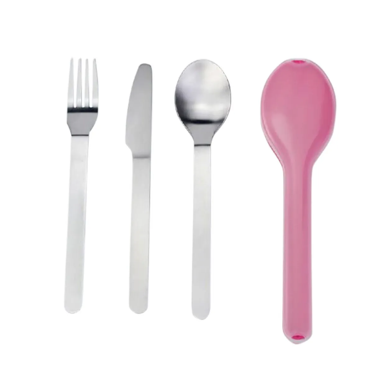 Gifi Couvert individuel inox gris x3