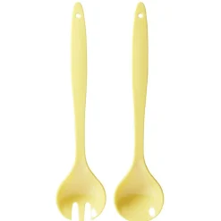 Gifi Couverts à salade en plastique jaune x2 Sale