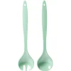 Gifi Couverts à salade en plastique vert x2 Clearance