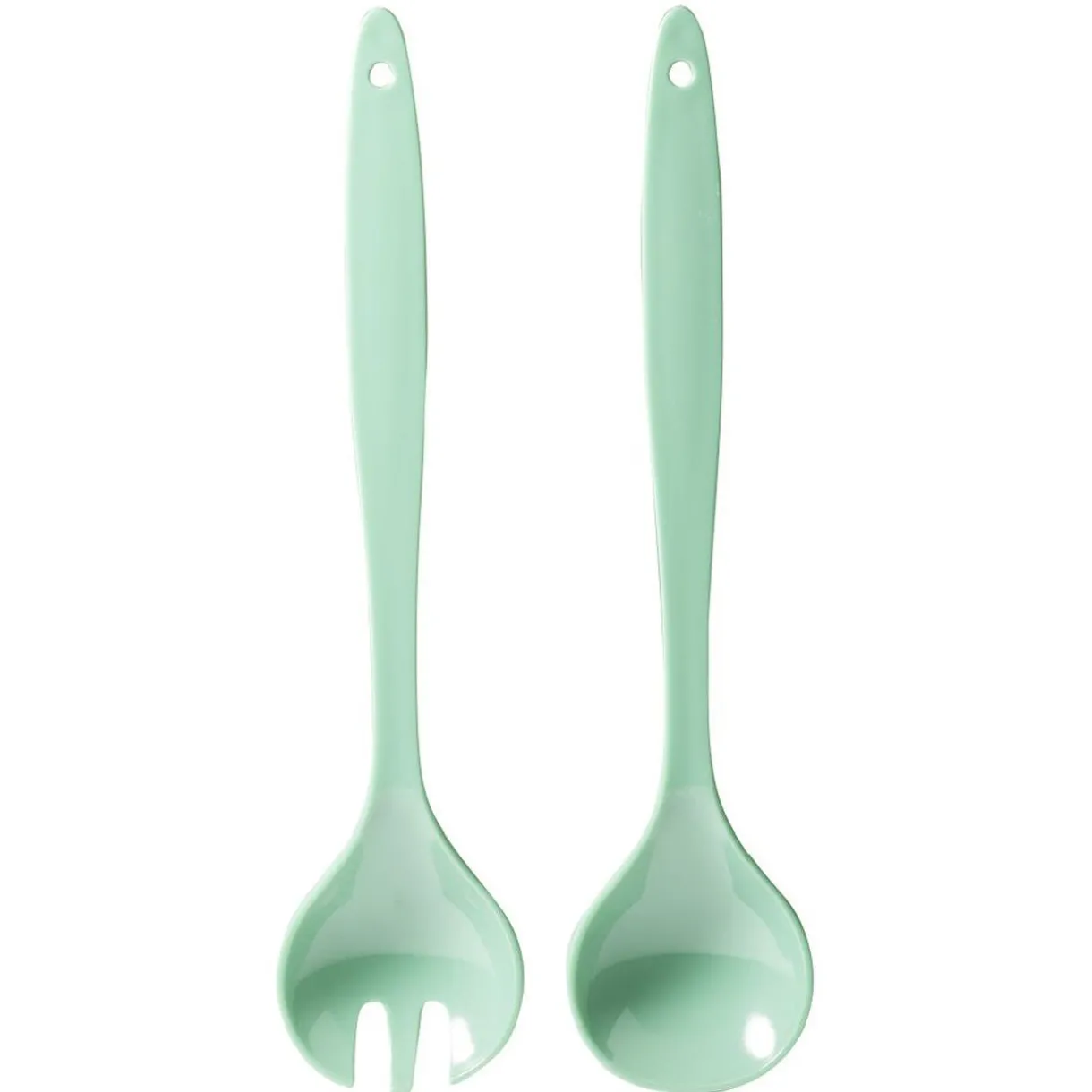 Gifi Couverts à salade en plastique vert x2 Clearance