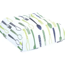 Gifi Couvre plat isotherme blanc imprimé Best