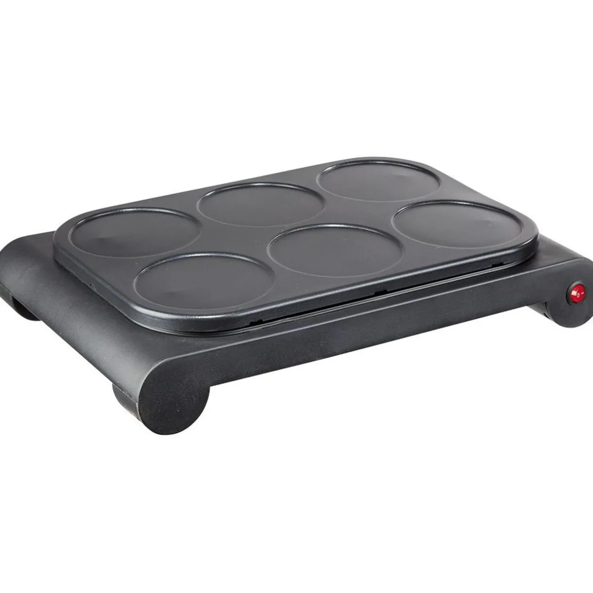 Gifi Crêpière 6 personnes aluminium noir 1000W Sale